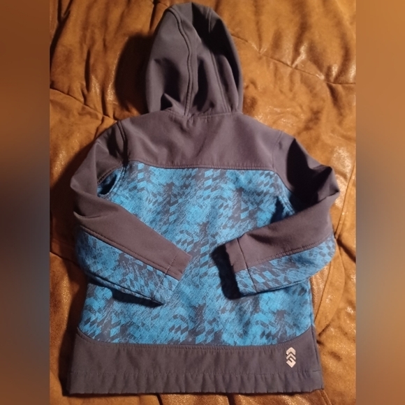 Country jacket Hoodie 5/6 black and blue, nice jacket. - Picture 4 of 4